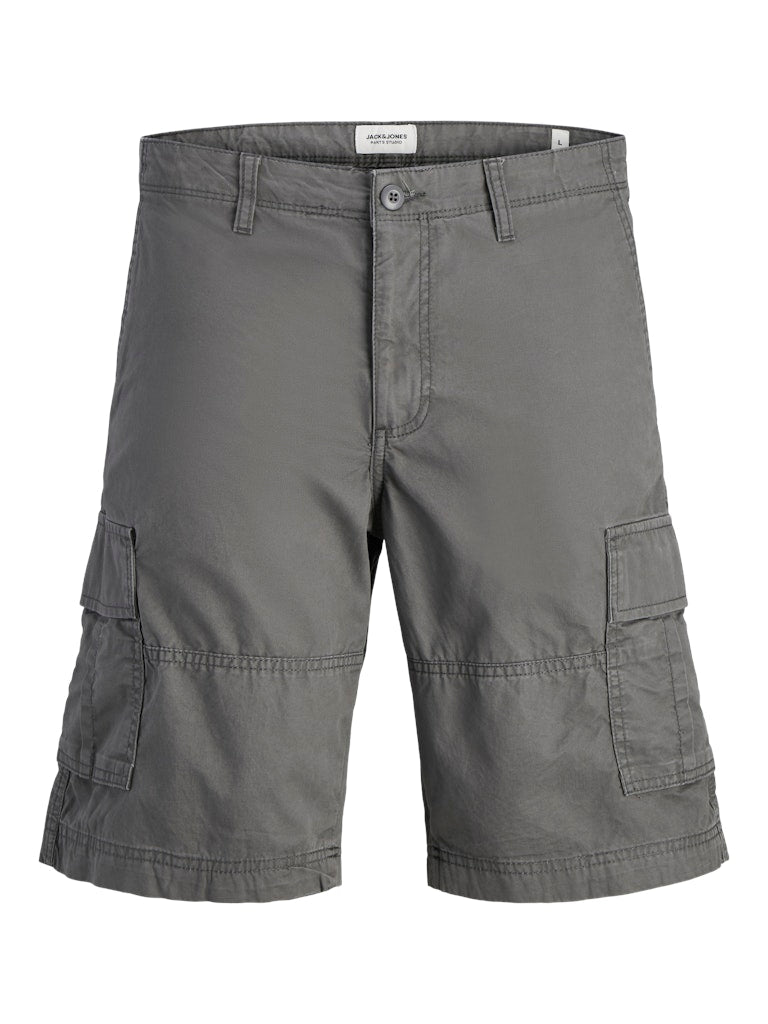 JACK & JONES Cole Mateo Cargo Short-Castlerock Castlerock front view