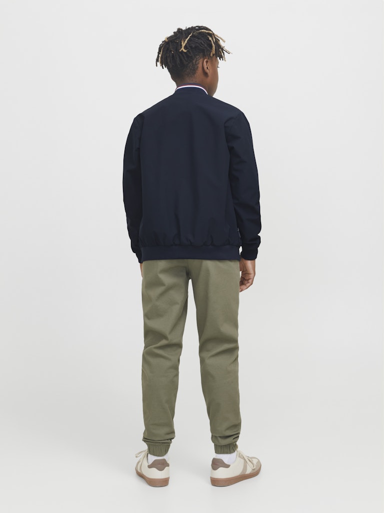 Jack Jones Youths Brad Bomber Jacket Junior-Seaborne SEABORNE detail view