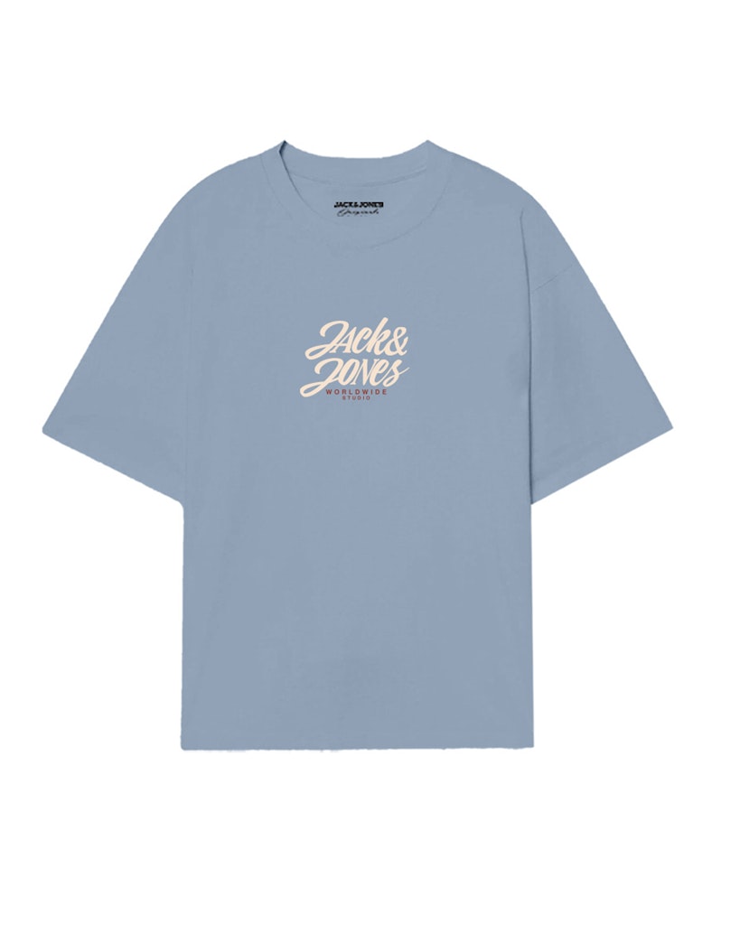 Men's Tavira Tee Short Sleeeve Crew Neck-Skyway-Front View