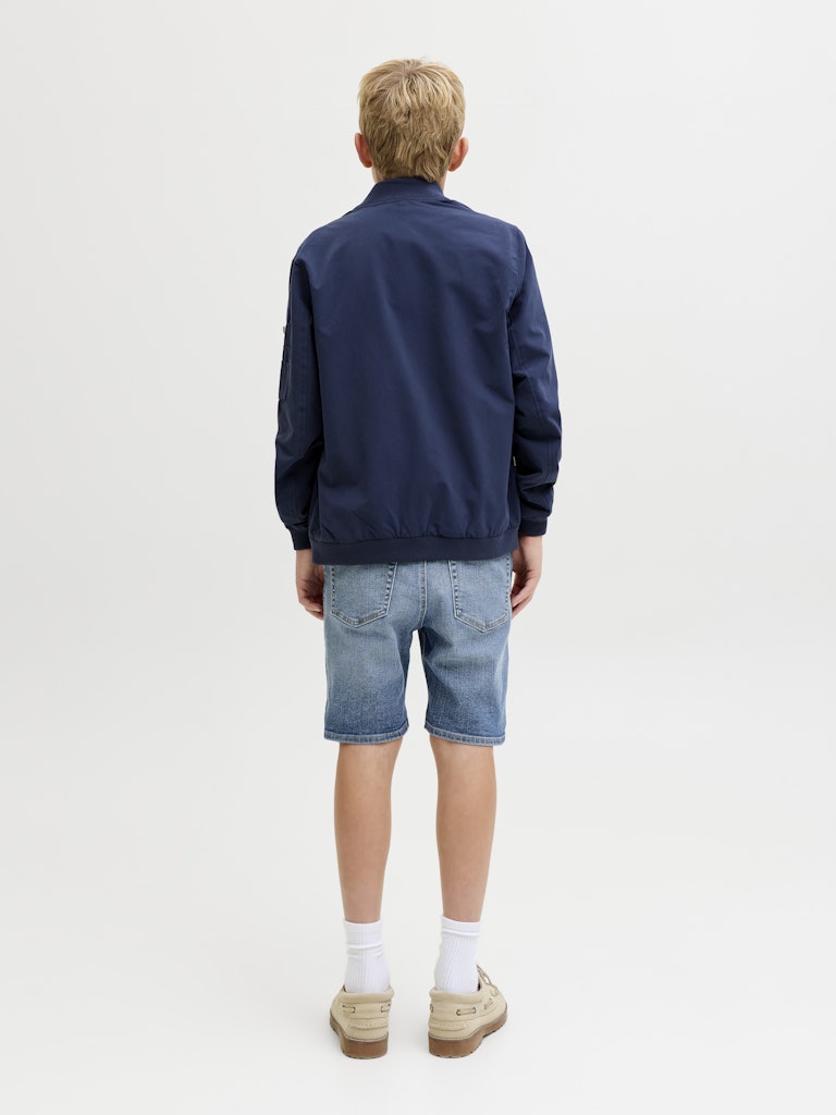 Jack Jones Youths Rick Junior Shorts-Blue Denim Blue Denim detail view