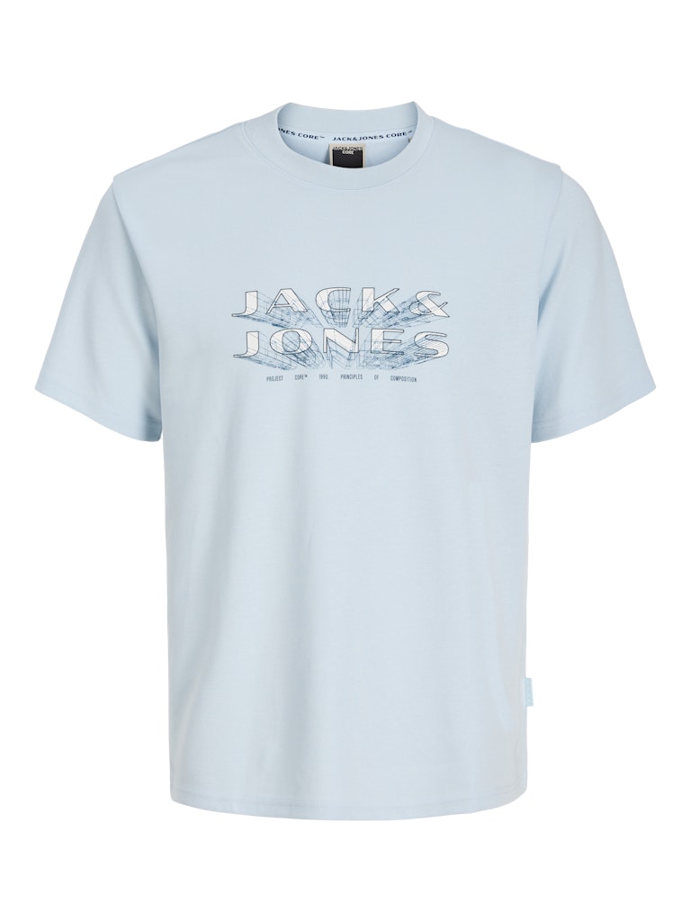 Jack Jones Youths Fusion Junior T-Shirt-Omphalodes Omphalodes alternate view