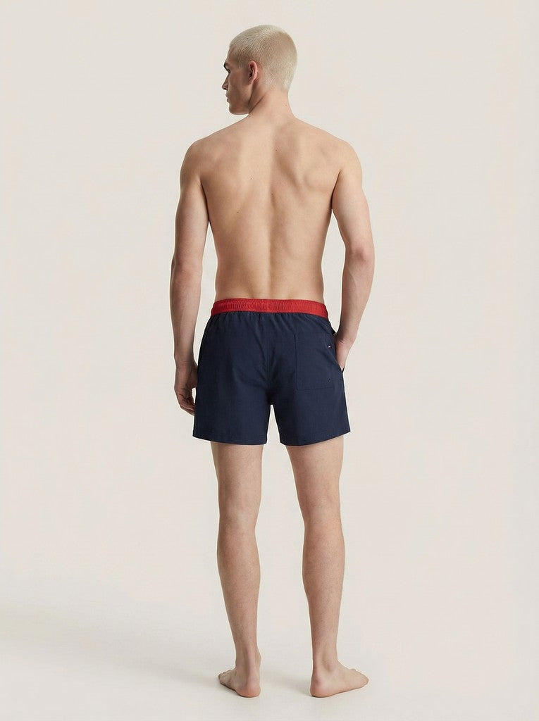 JACK & JONES Maui Archive Swim Shorts - Blue BLUE side view