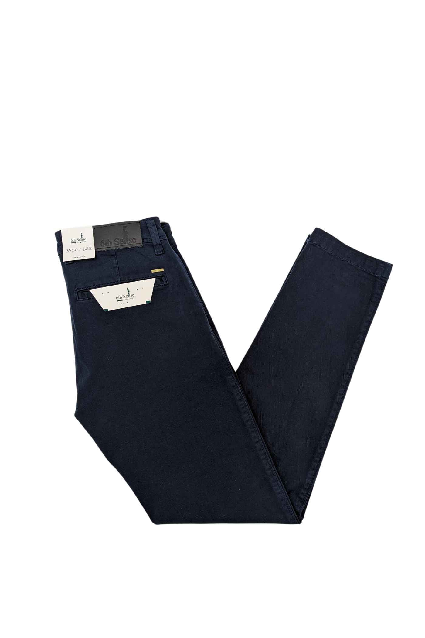 Kansas Navy Tapered Fit Chinos