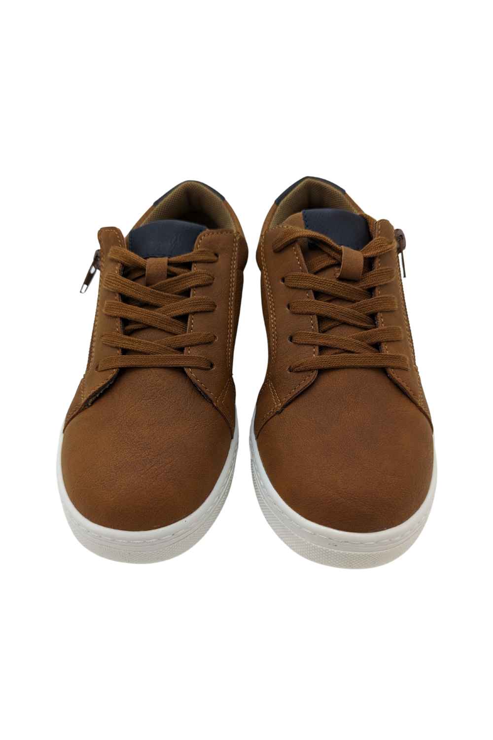 Lex Boys Tan Shoes-Front view