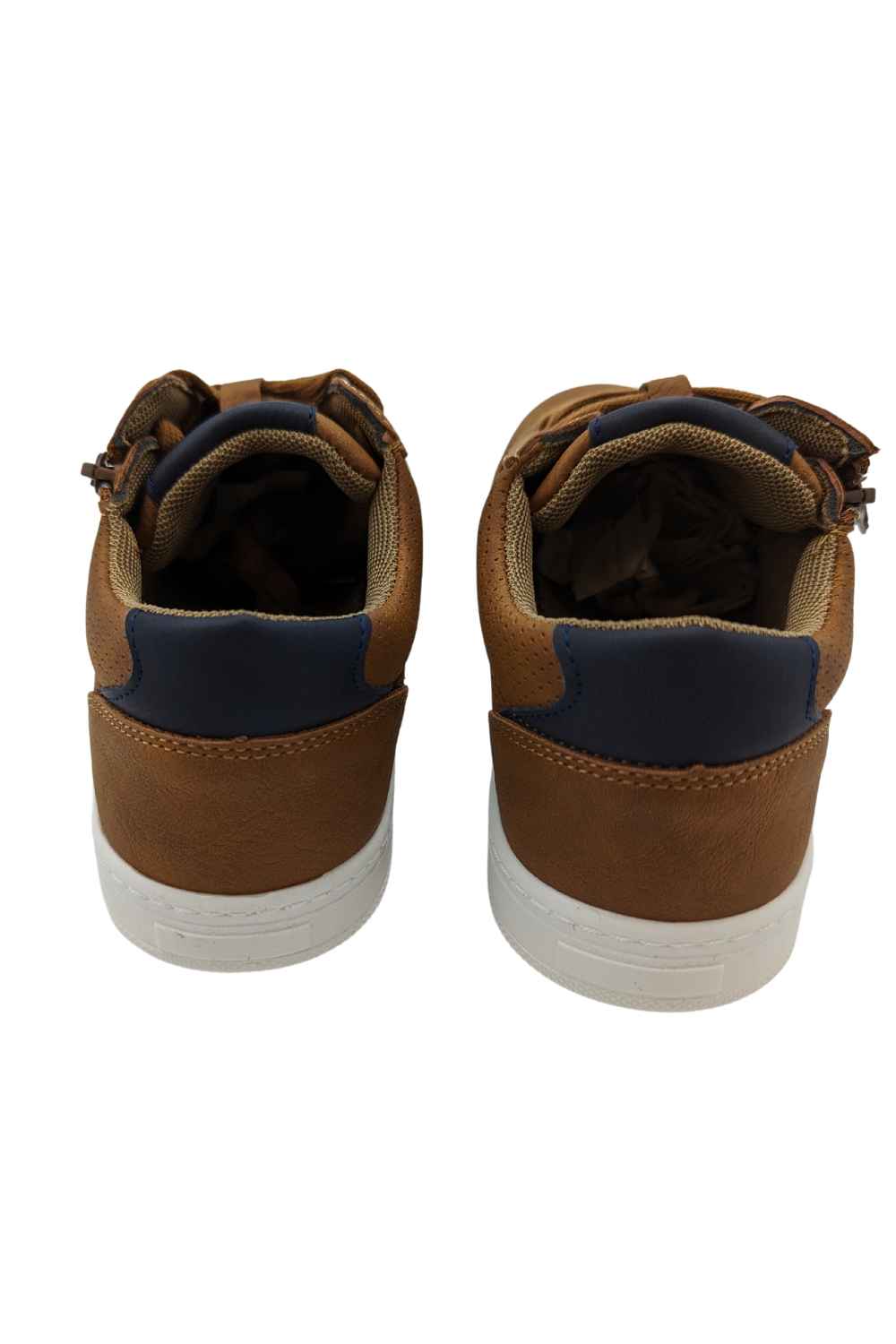 Lex Boys Tan Shoes-Heel view