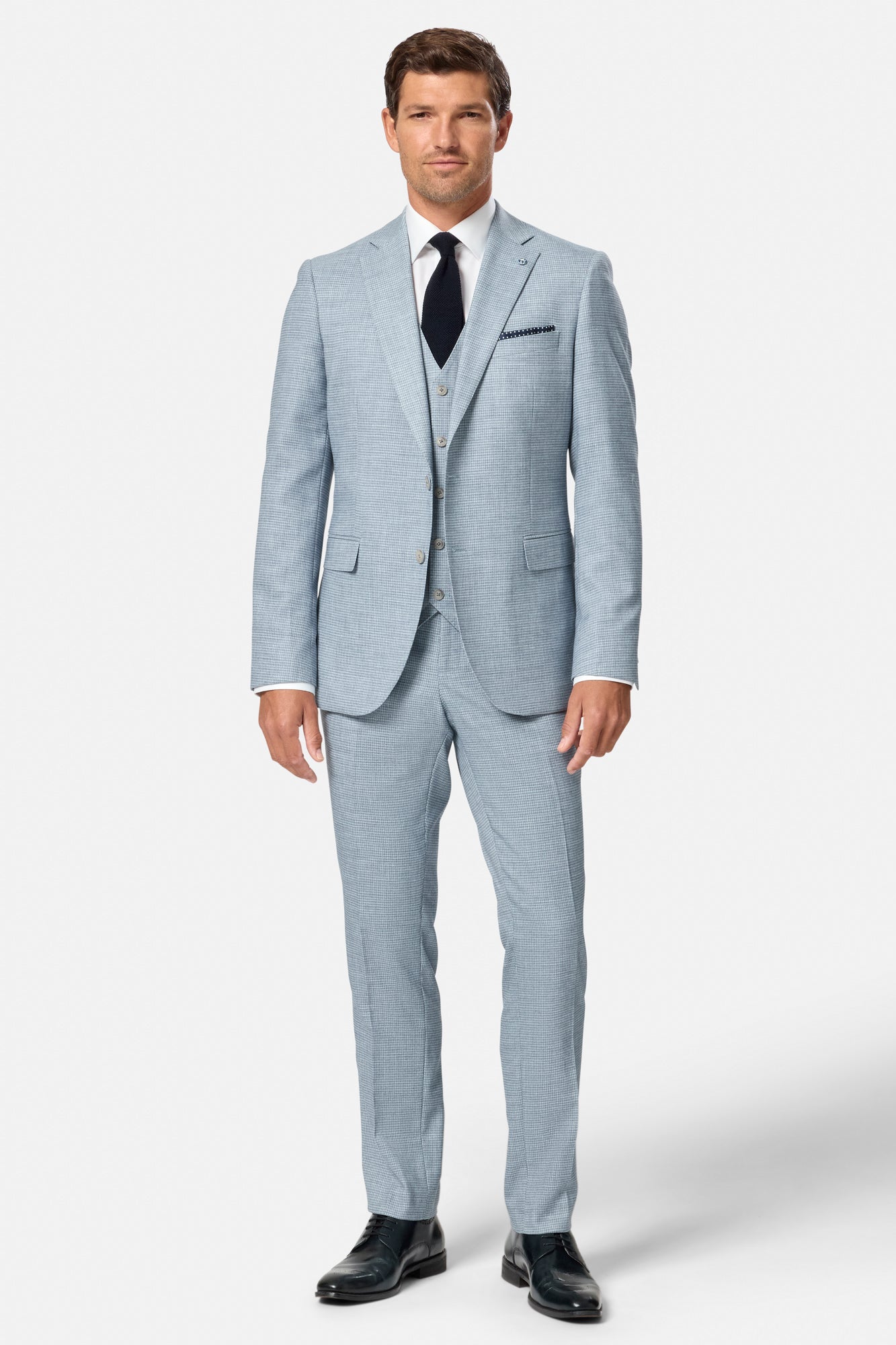 BENETTI Lucas Sky Trousers SKY model front view