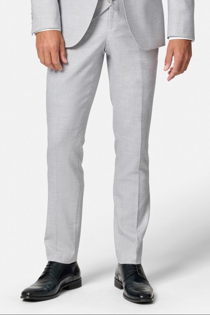 BENETTI Lucas Silver Trousers SILVER front view