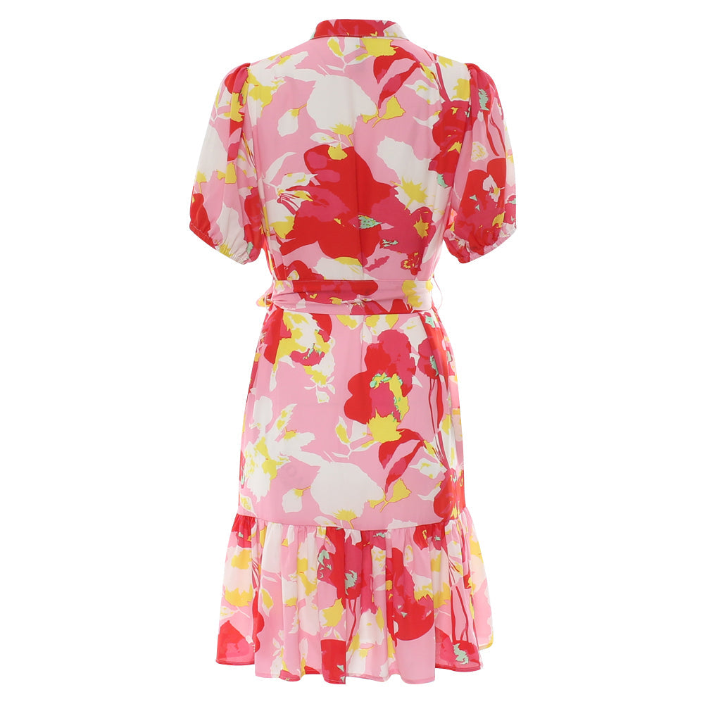 Monica Pink Mini Dress