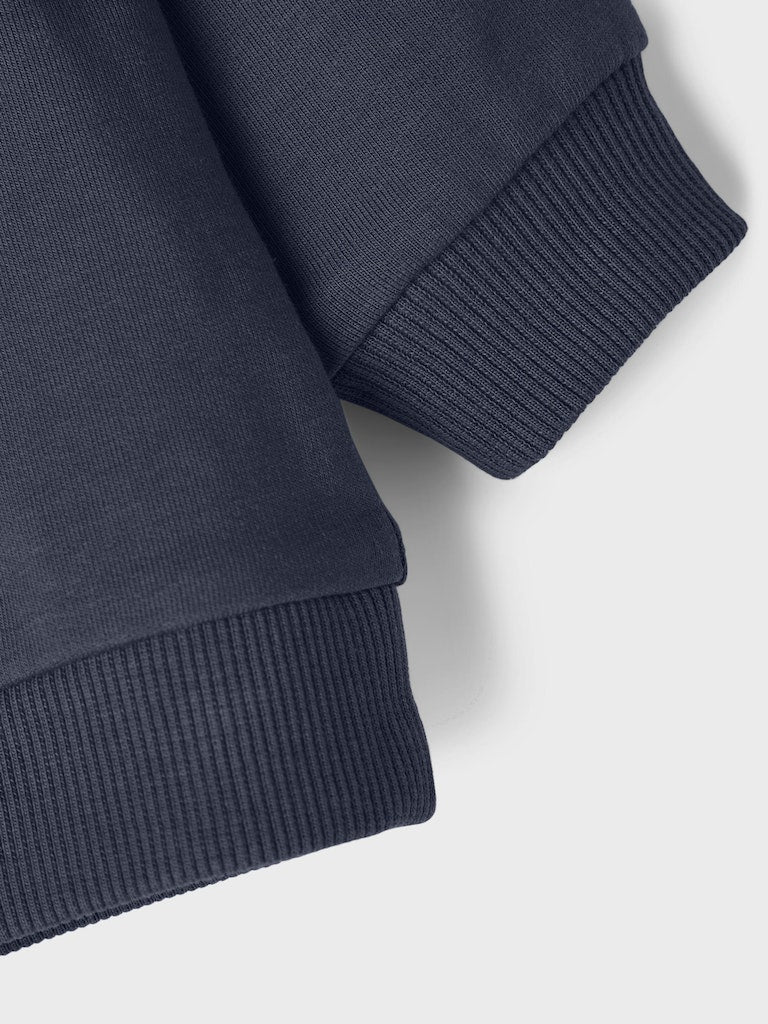 NAME IT Law Long Sleeve Sweat-Dark Sapphire Dark Sapphire detail view