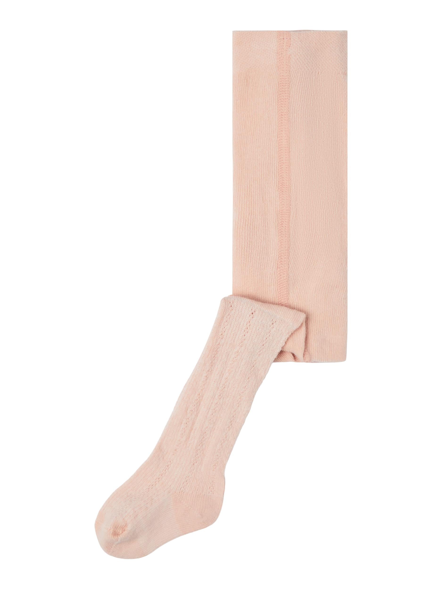 Girl's Odessie Pantyhose-Rose Smoke-Side View