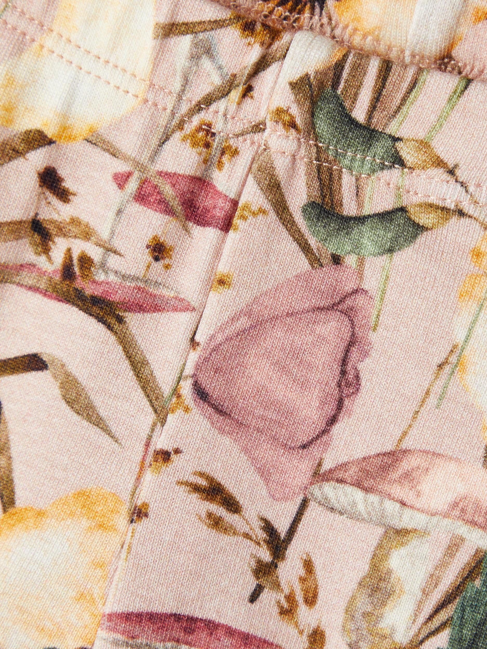 Girl's Nesta Legging-Rose Smoke-Close Up View
