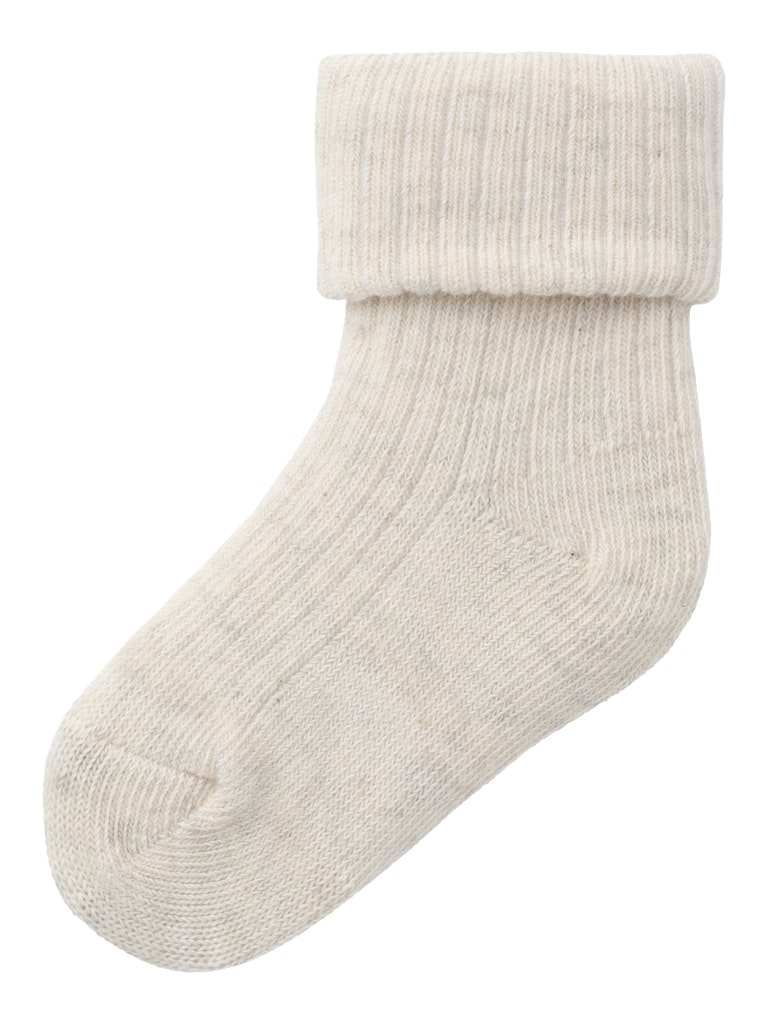 Newborn Nobba Sock-Peyote Melange-Front View