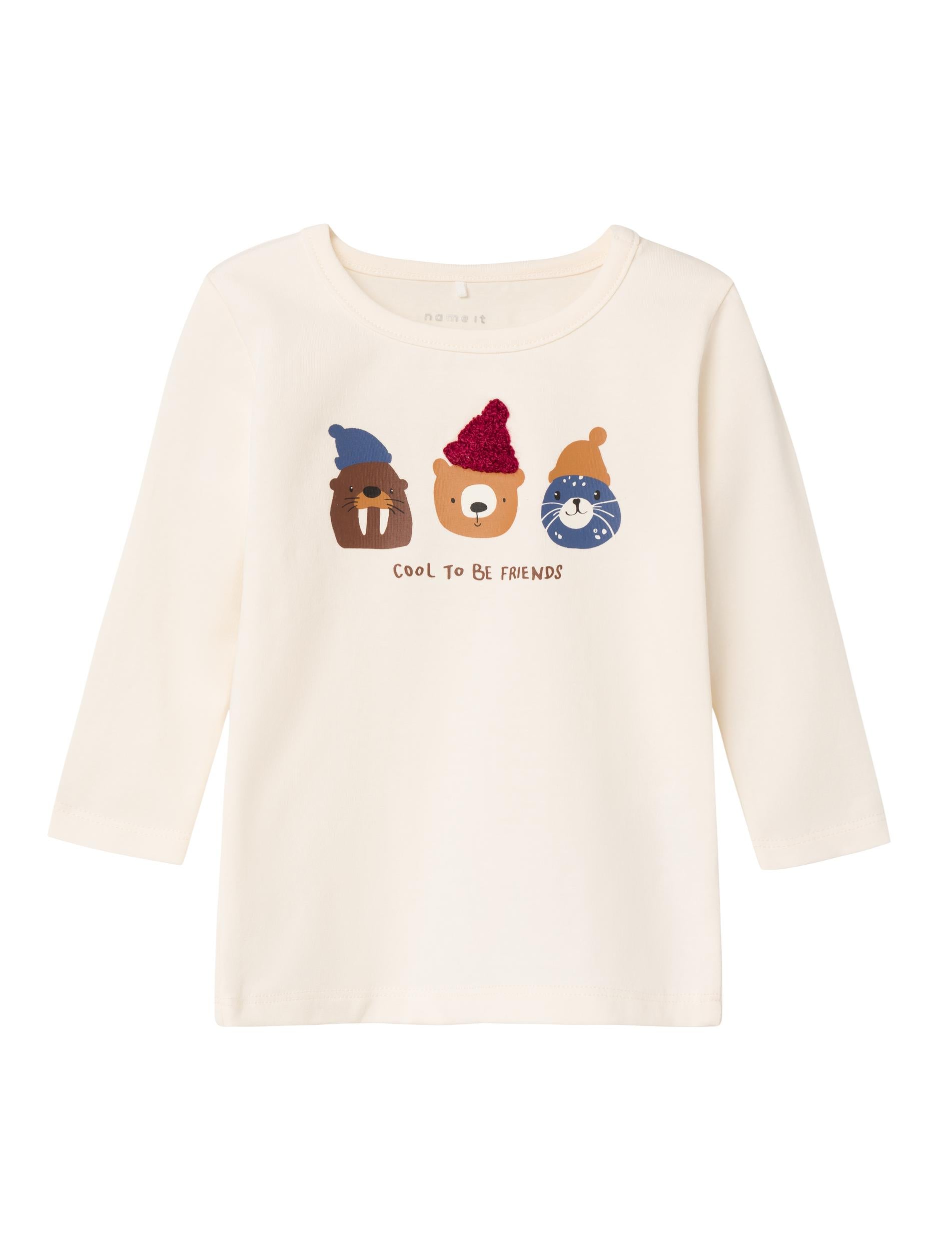 Boy's Sotio Long Sleeve Top-Jet Stream-Front View