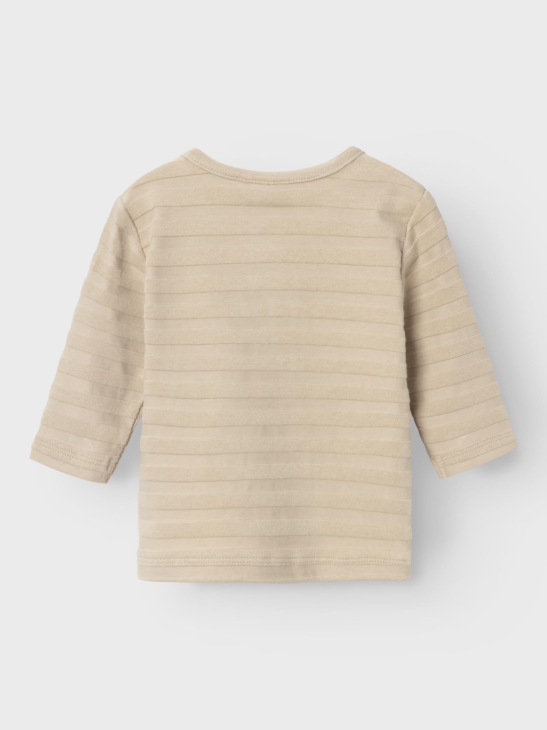 Boy's Sormas Long Sleeve Top-Oxford Tan-Back View