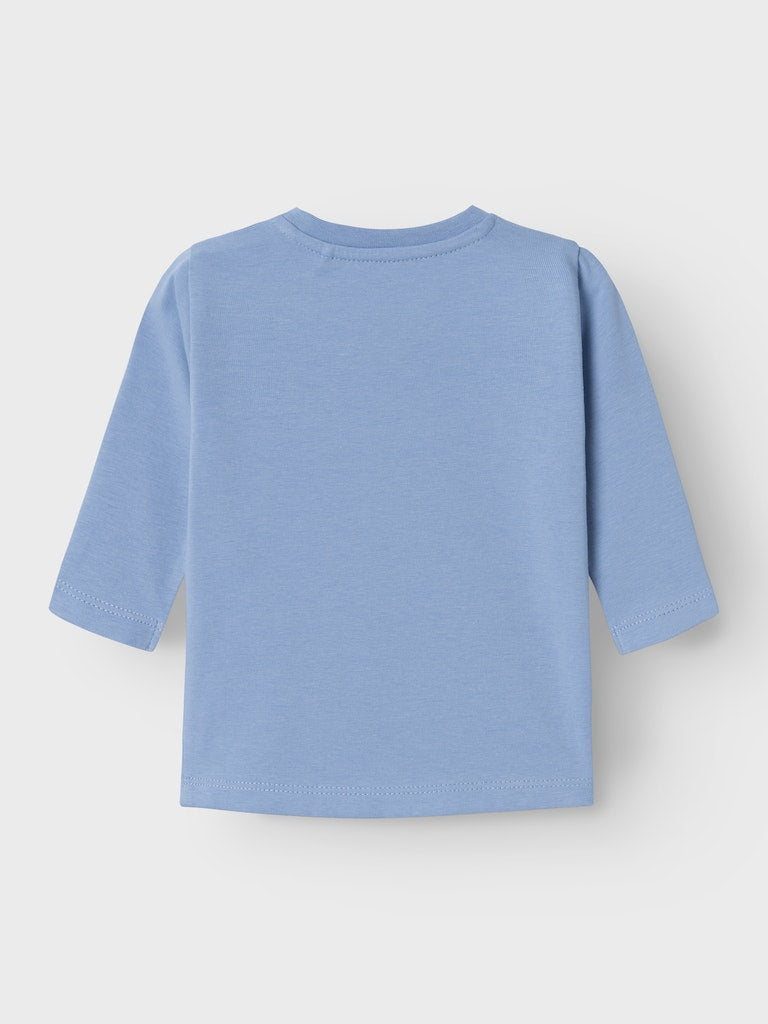 NAME IT Kyrah Long Sleeve Top-Endless Sky Endless Sky detail view