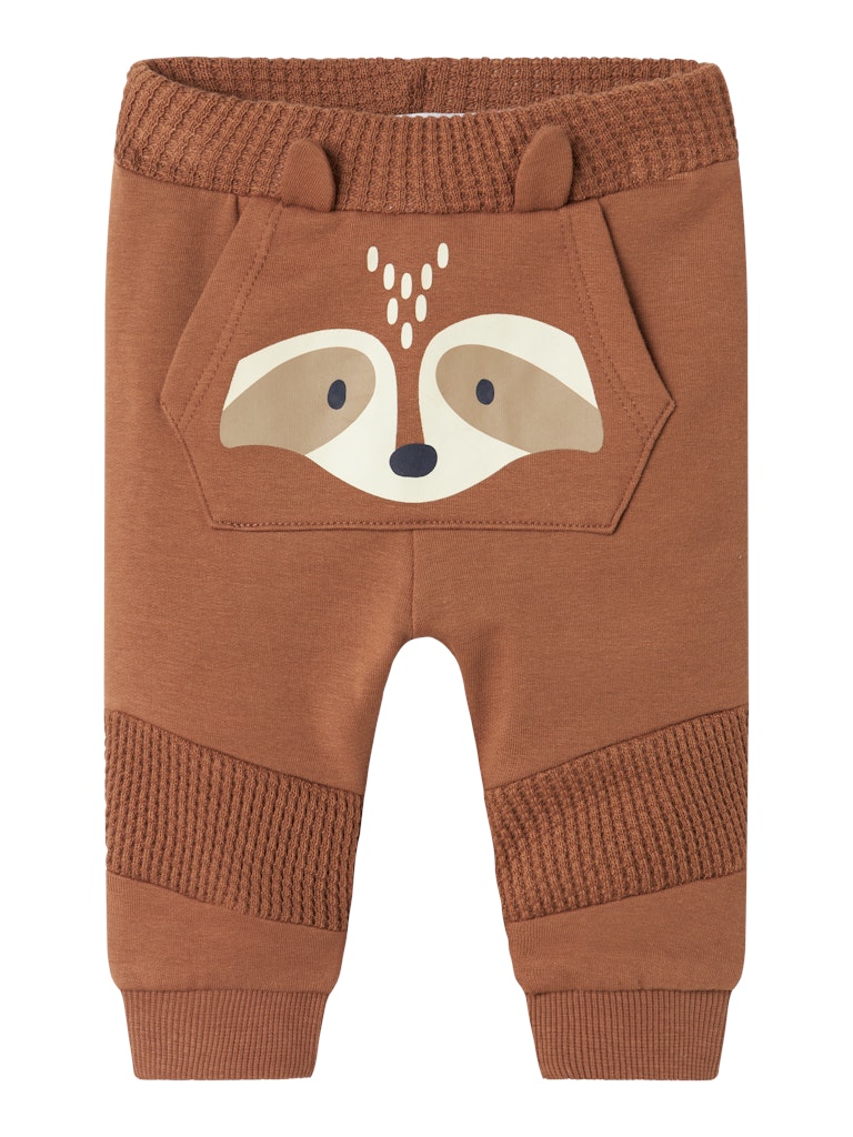 NAME IT Nulton Sweat Pant-Pecan Pie Pecan Pie front view