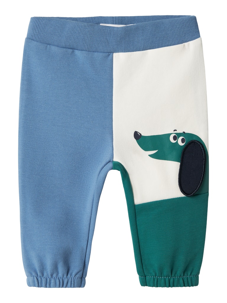 NAME IT Kiego Light Sweat Pant-Coronet Blue Coronet Blue front view