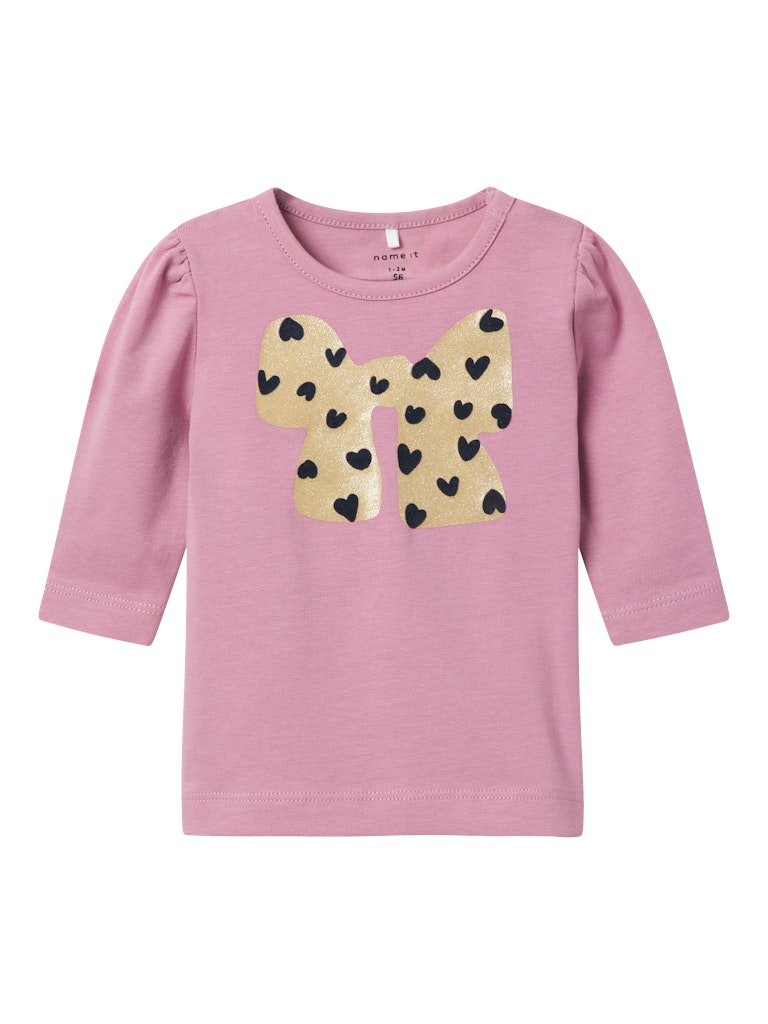 NAME IT Ribbon Mauve Orchid Top Mauve Orchid front view