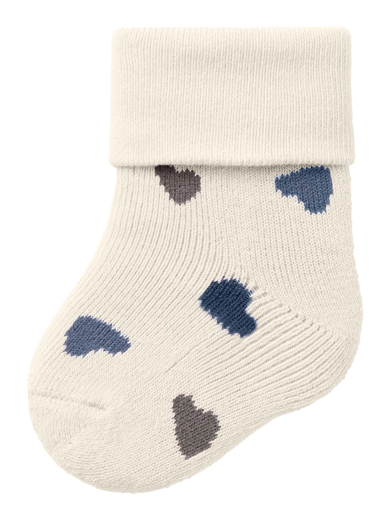 NAME IT Orir Terry Frotte Sock-Summer Sand Summer Sand front view