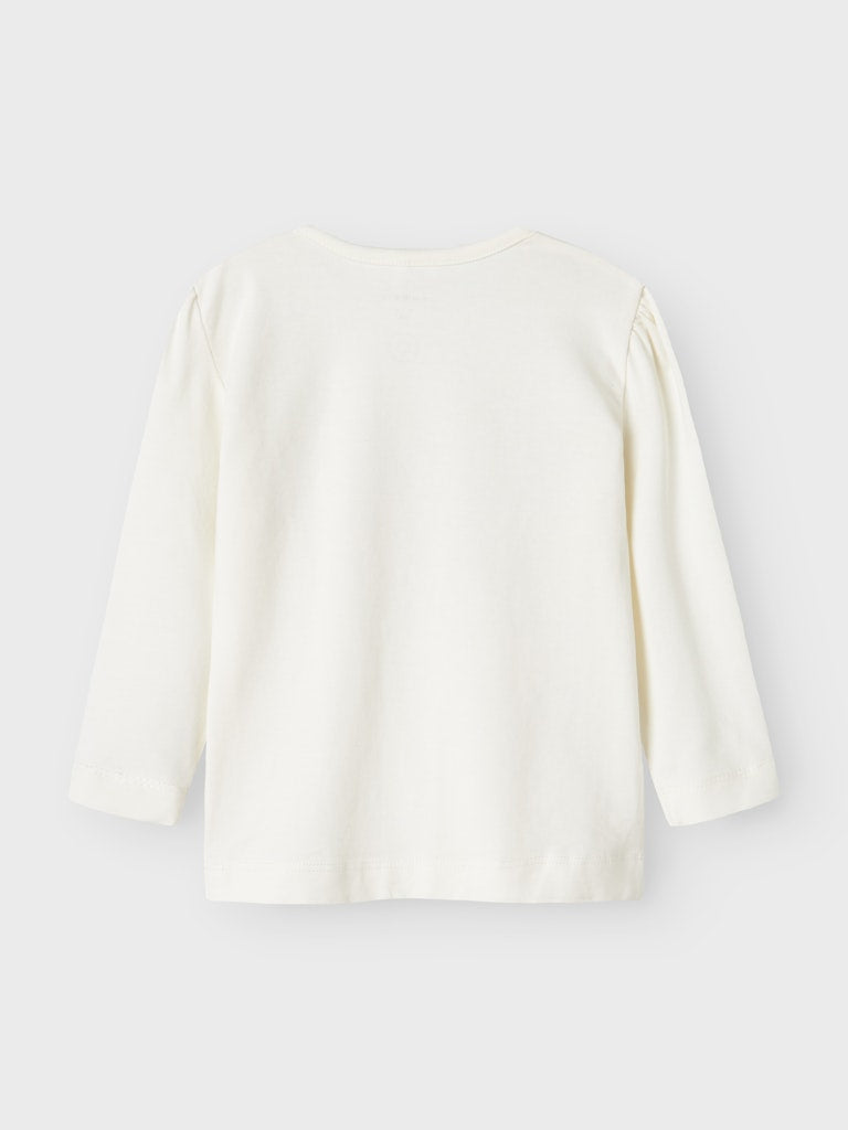 NAME IT Ribbon Long Sleeve Top-Jet Stream Jet Stream detail view