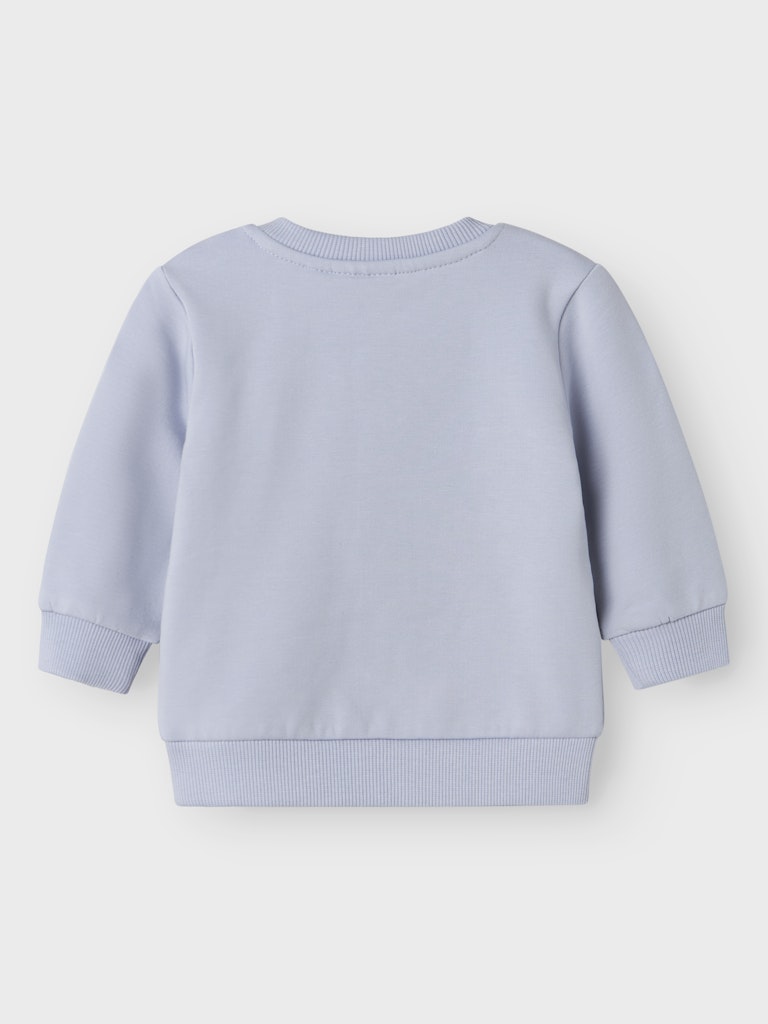 NAME IT Sinda Long Sleeve Sweat-Icelandic Blue Icelandic Blue detail view