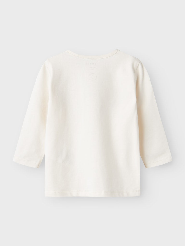 NAME IT Orkan Long Sleeve Top-Jet Stream Jet Stream model front view