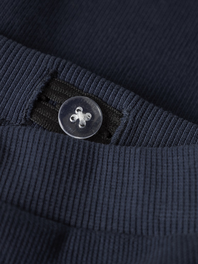 Kennie Navy Sweat Pant-Waist adjuster view