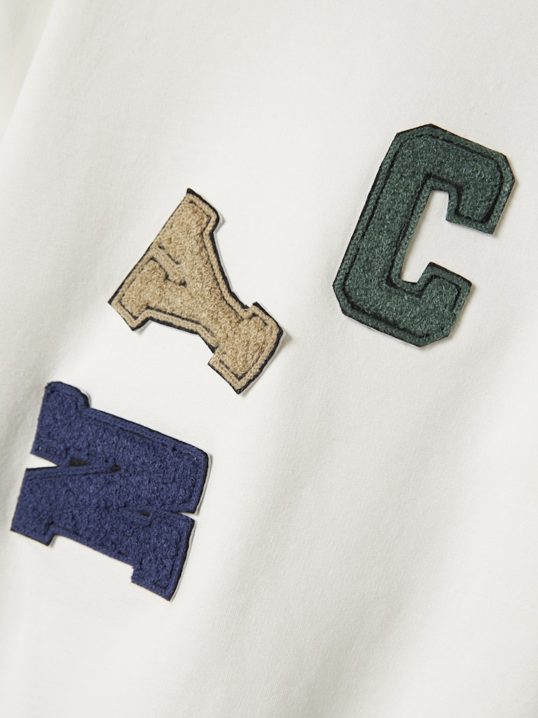 NAME IT Notus Long Sleeve Sweatshirt-Cloud Dancer Cloud Dancer detail view
