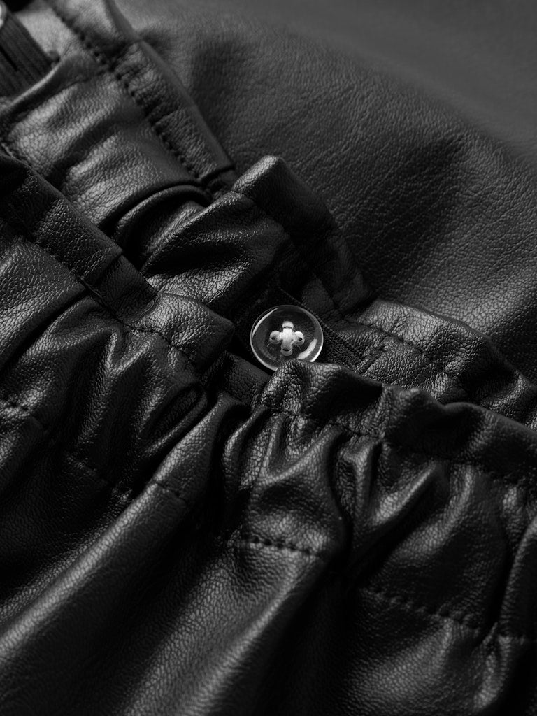 NAME IT Rockana Wide Pant-Black Black detail view