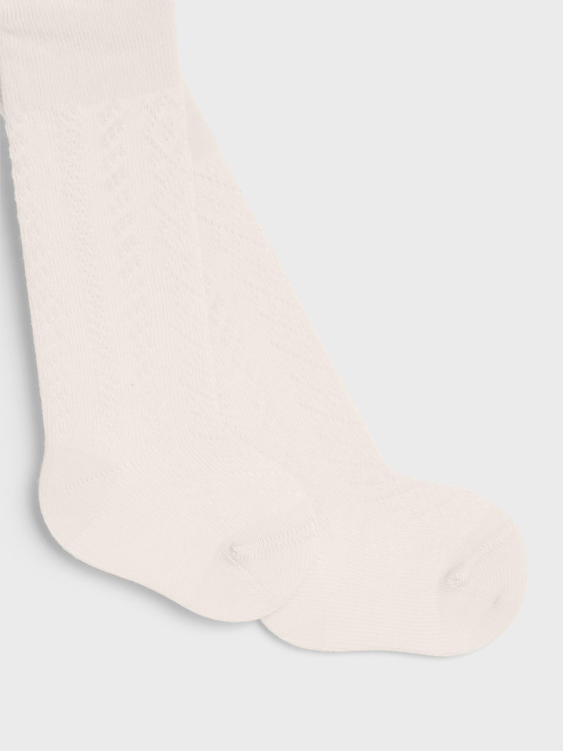 Girl's Sigrid Pantyhose-Jet Stream-Foot View