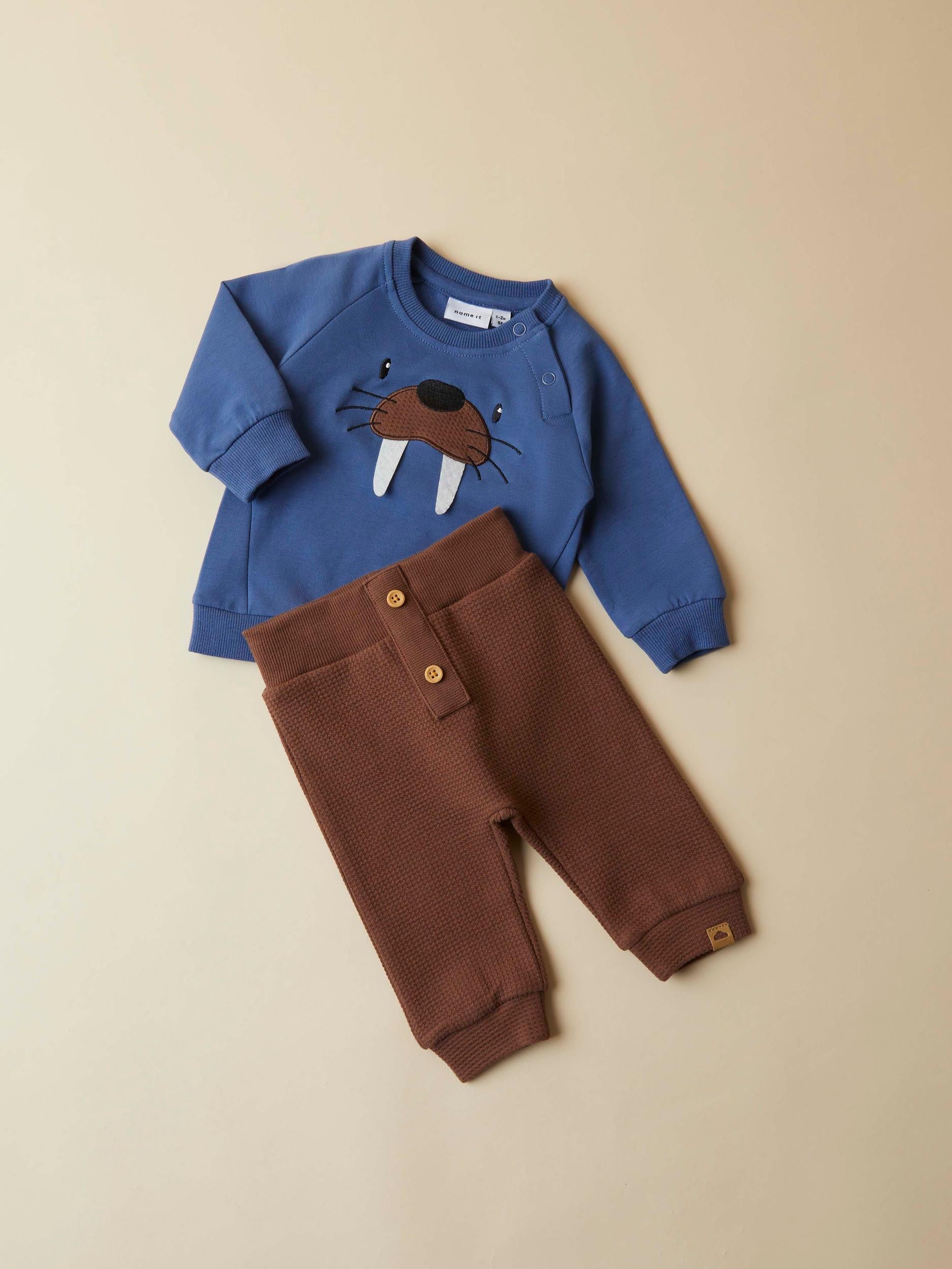 Solar Long Sleeve Sweat-Bijou Blue