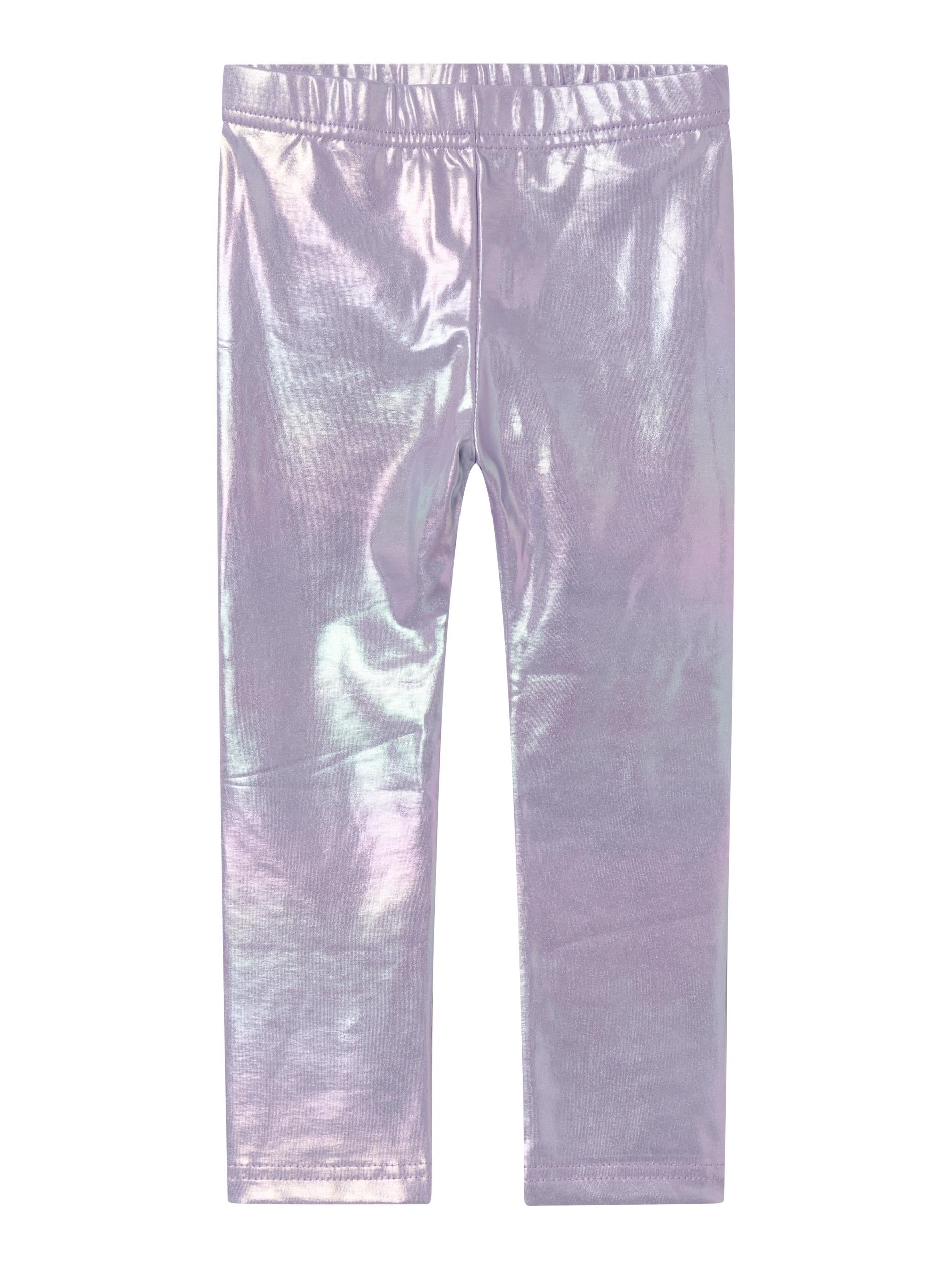 NAME IT Rebekka Silver Leggings Silver front view