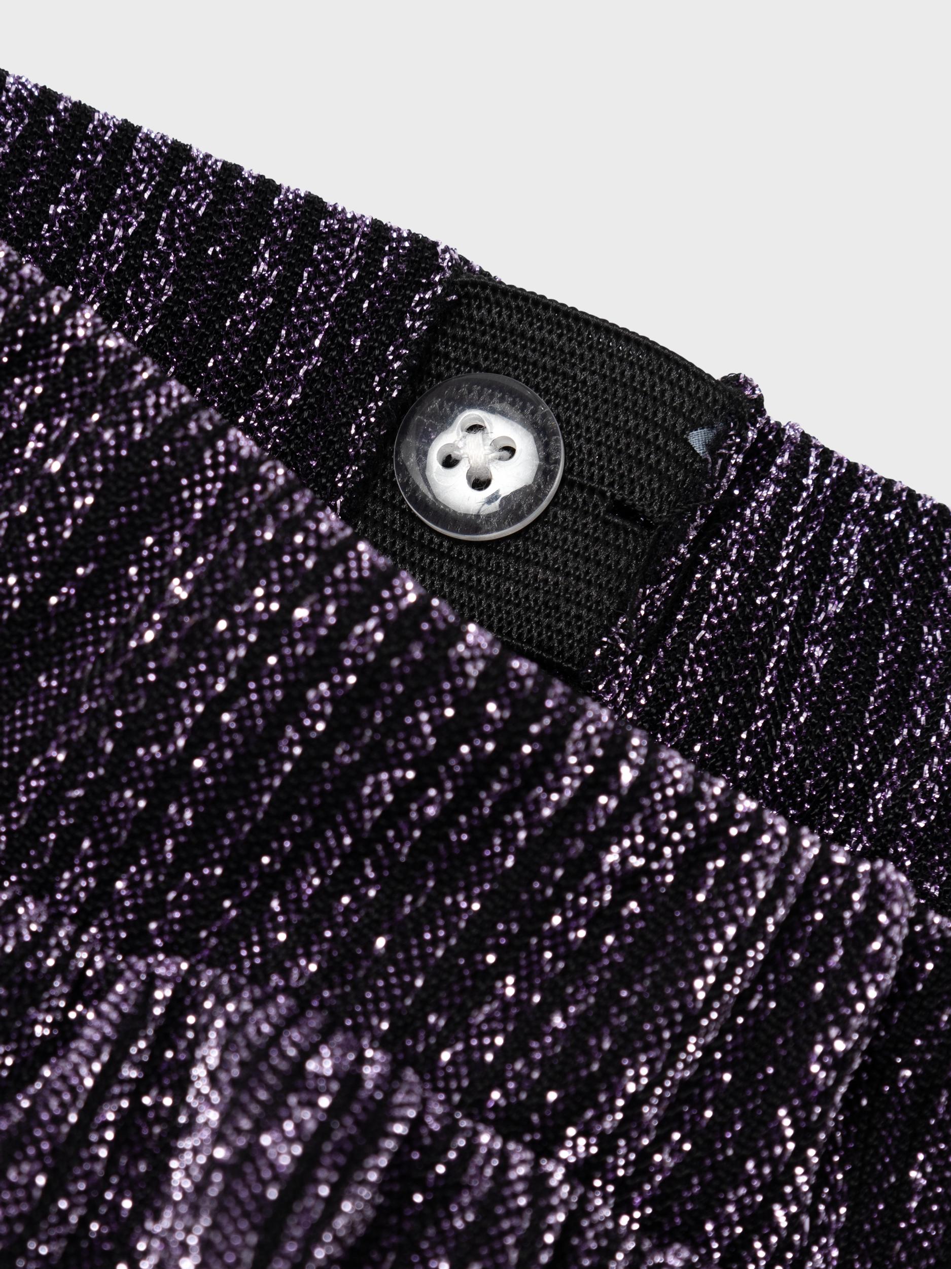 Girl's Risilk Skirt-Lavender Mist-Clost Up View