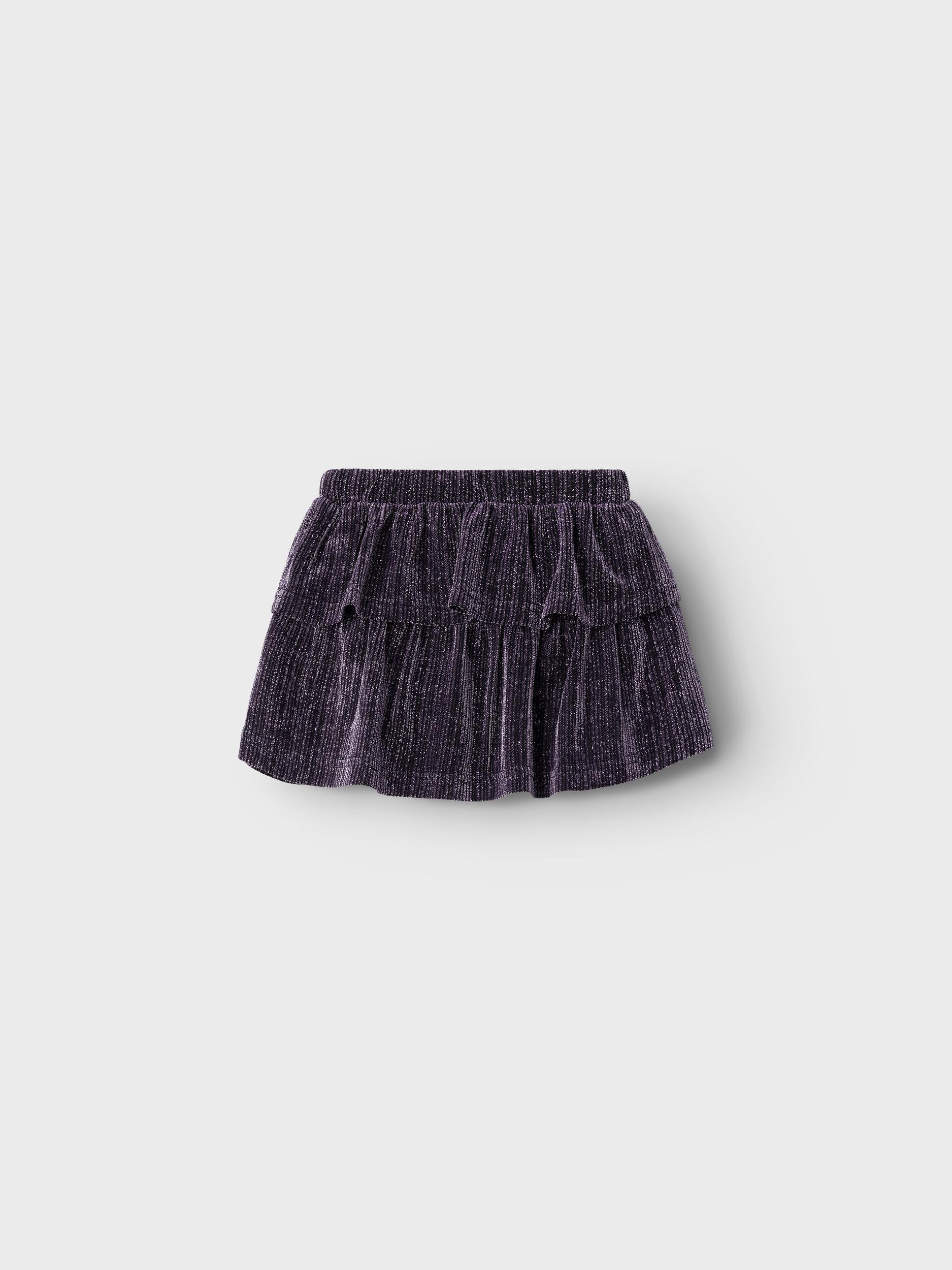 NAME IT Risilk Skirt-Lavender Mist Lavender Mist detail view