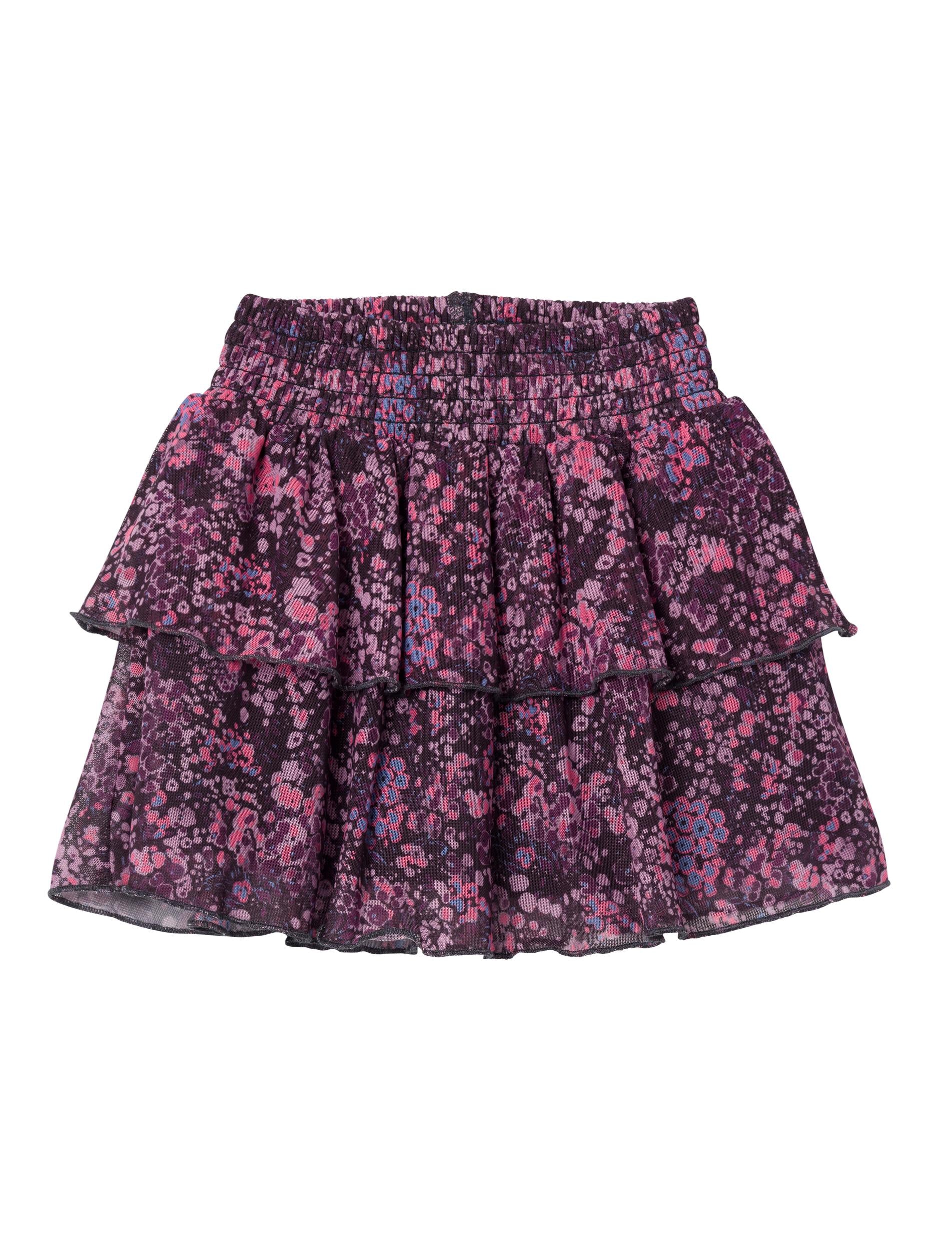 NAME IT Selina Skirt-India Ink India Ink front view