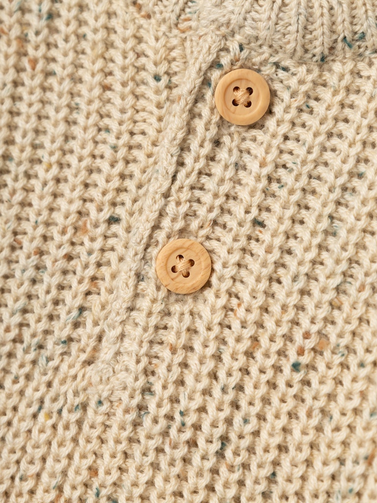 Nesalle Newborn Long Sleeve Knit-Summer Sand