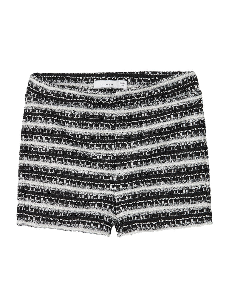 NAME IT Raline Shorts - Black Black front view