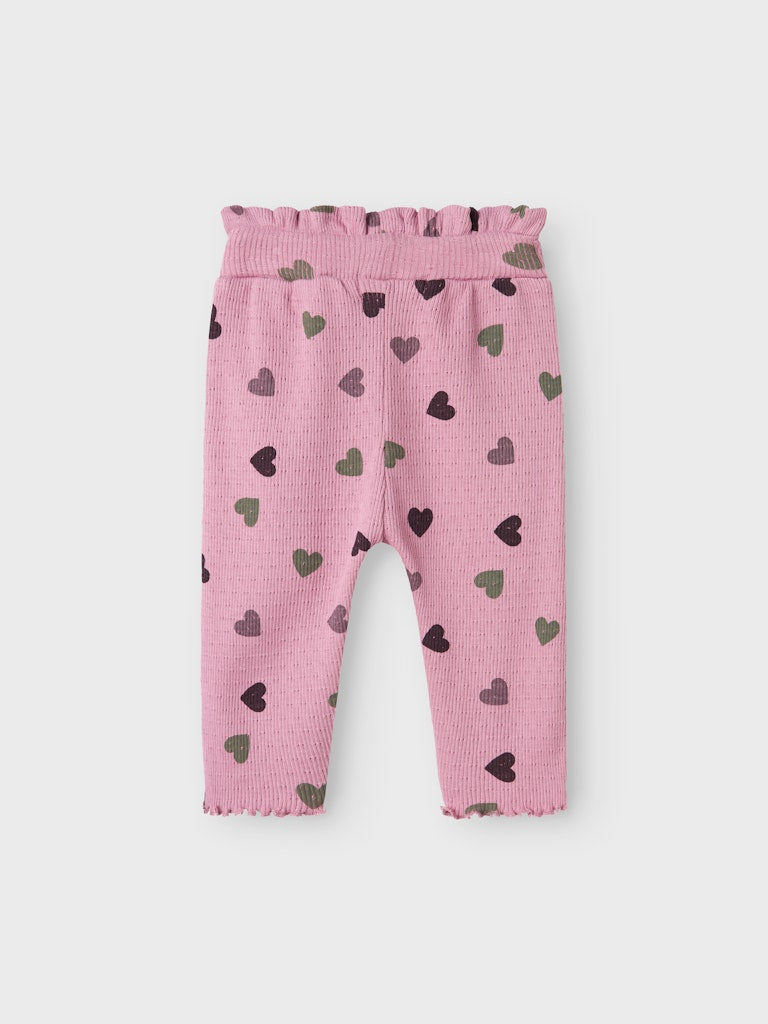 NAME IT Nitte Pant-Mauve Orchid Mauve Orchid model front view