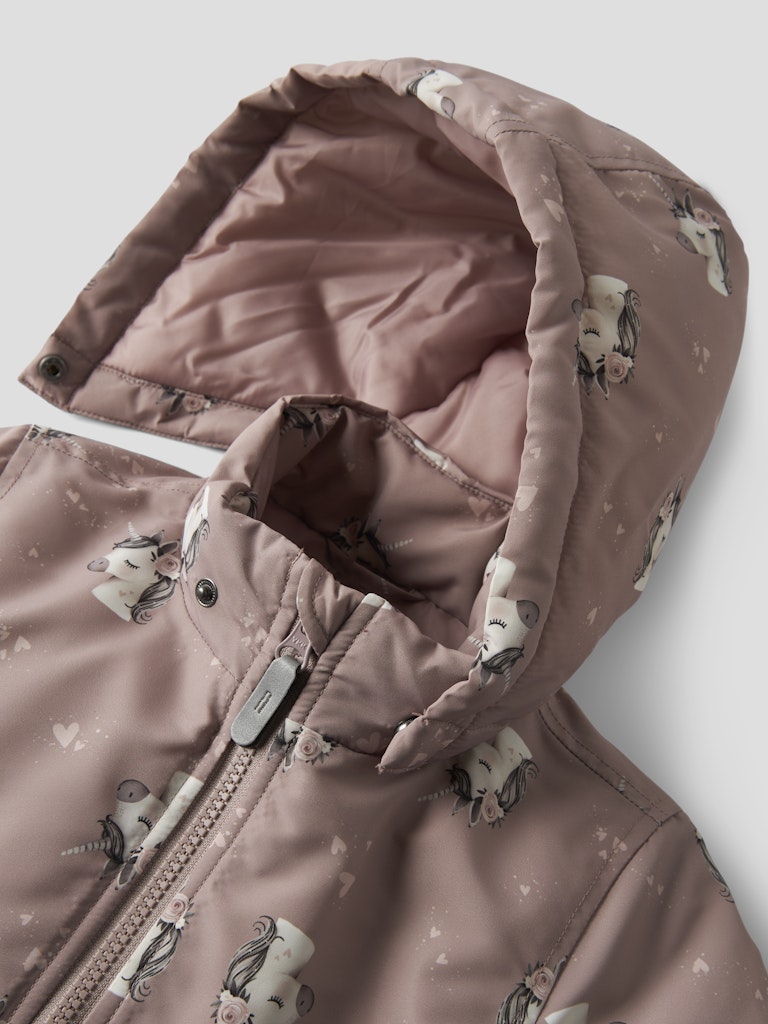 Mini Girl Max Padded Jacket-Woodrose