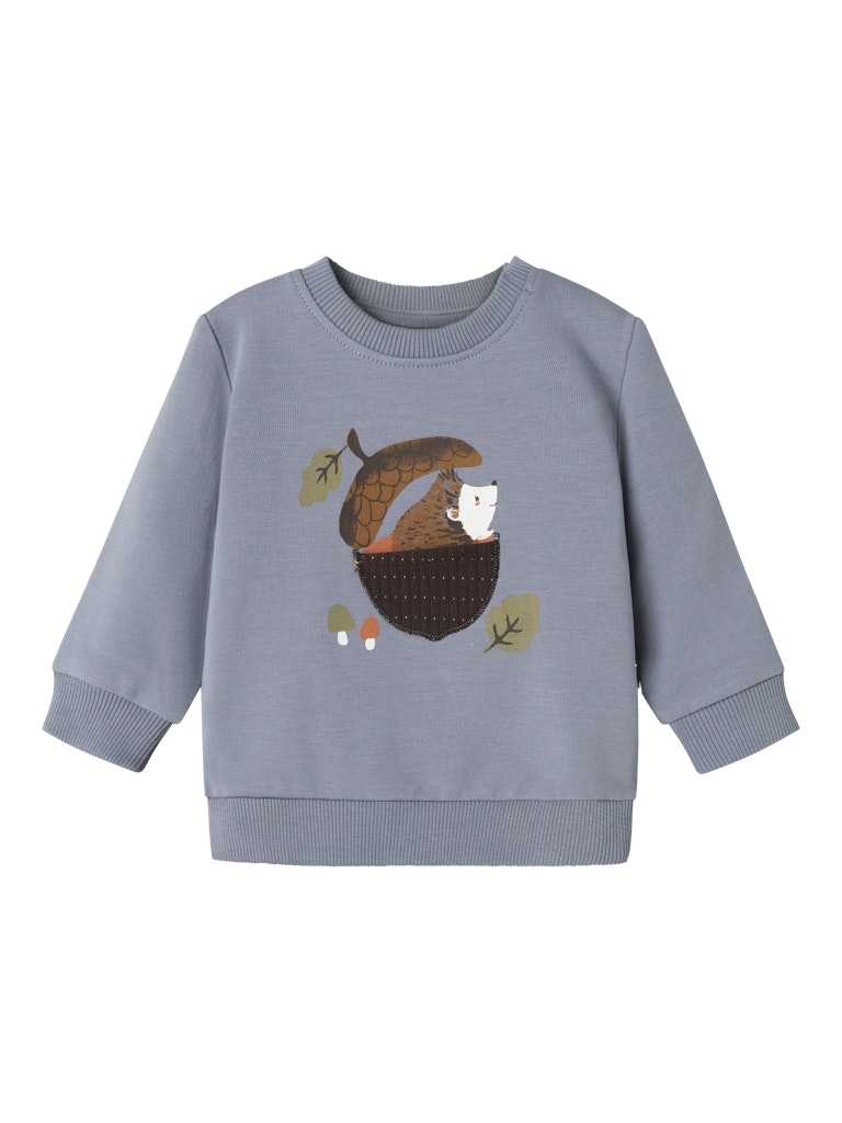 NAME IT Ofun Long Sleeve Sweatshirt-Tradewinds Tradewinds front view