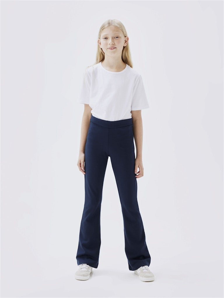 NAME IT Frikkali Bootcut Pant Dark Sapphire front view