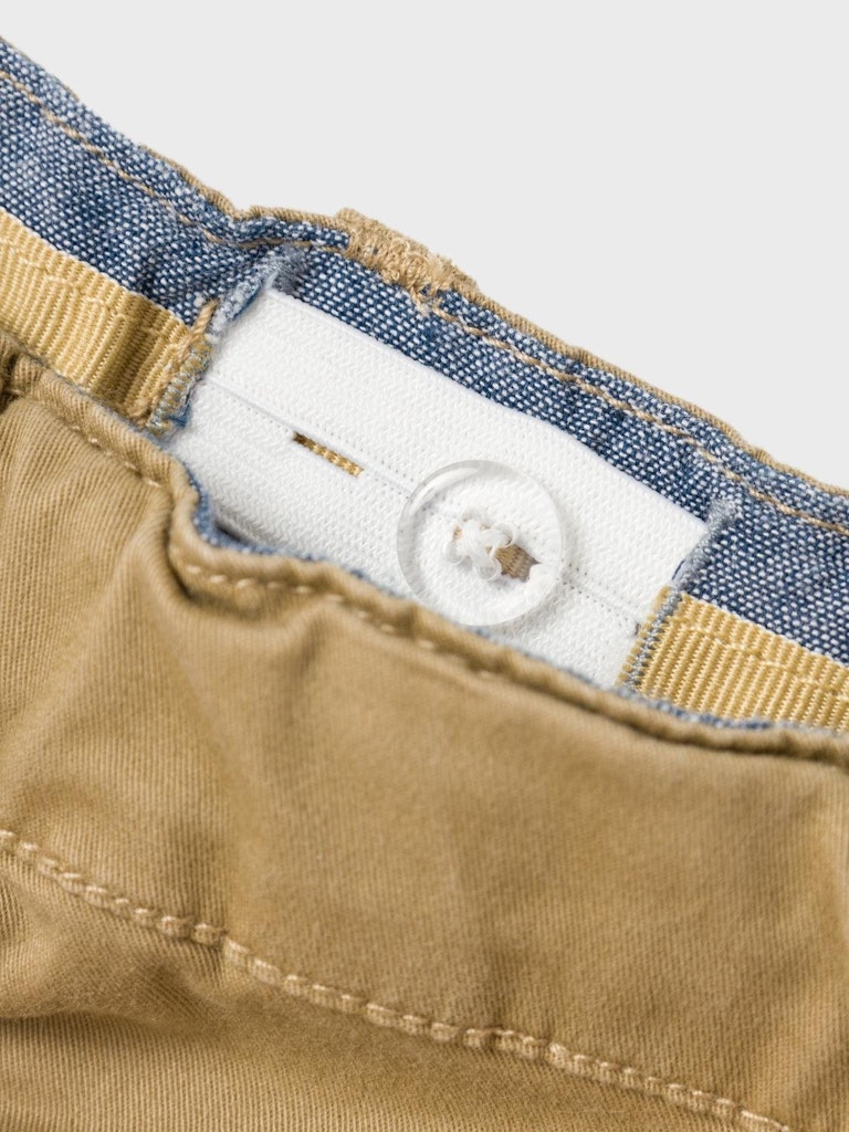 Boy's Ryan Jog Chino 250 Kelp-Waist View