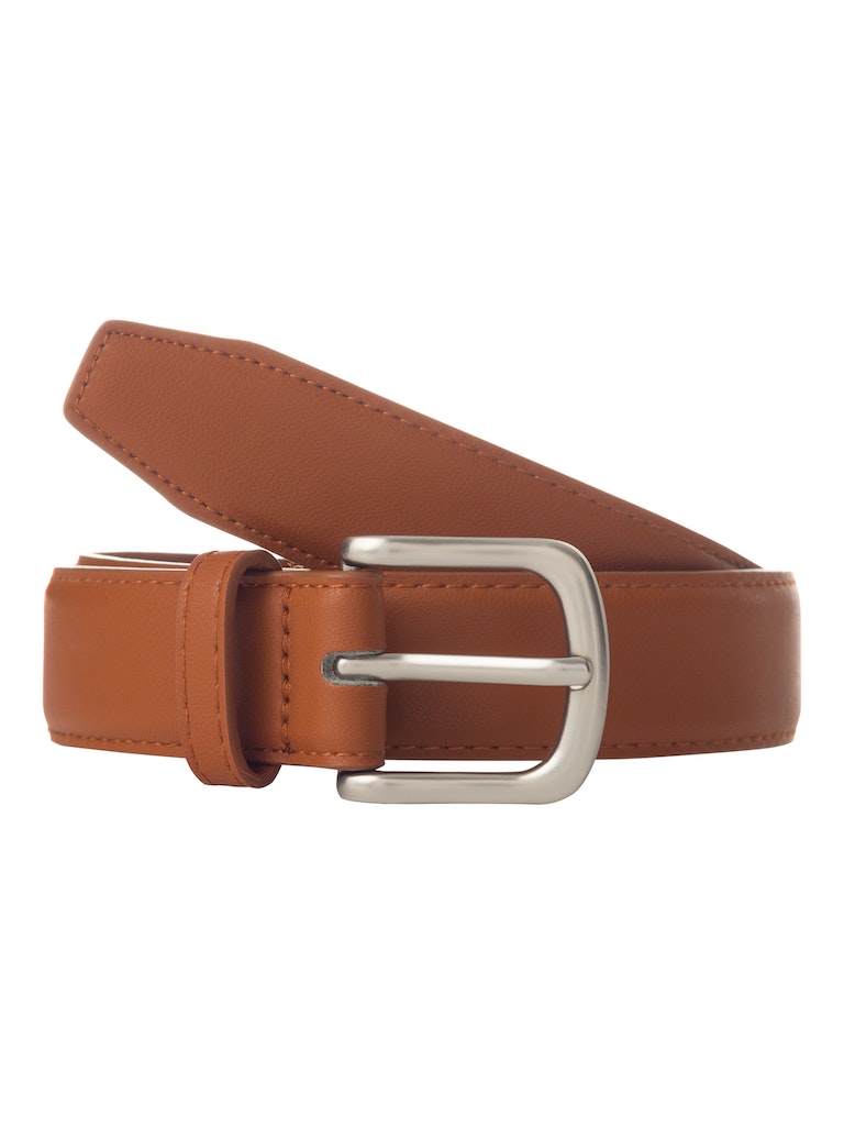 Boy's Farlo Belt-Caramel Café-Front View