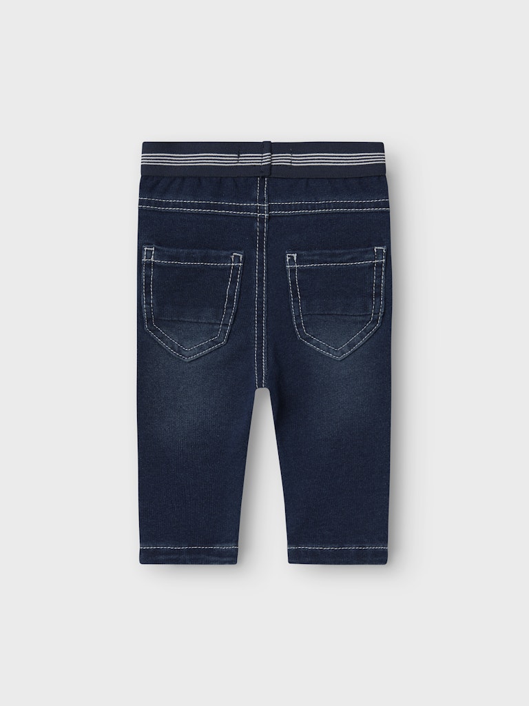 Newborn's Silas Slim Sweat Jeans 7025-Back View of Jeans