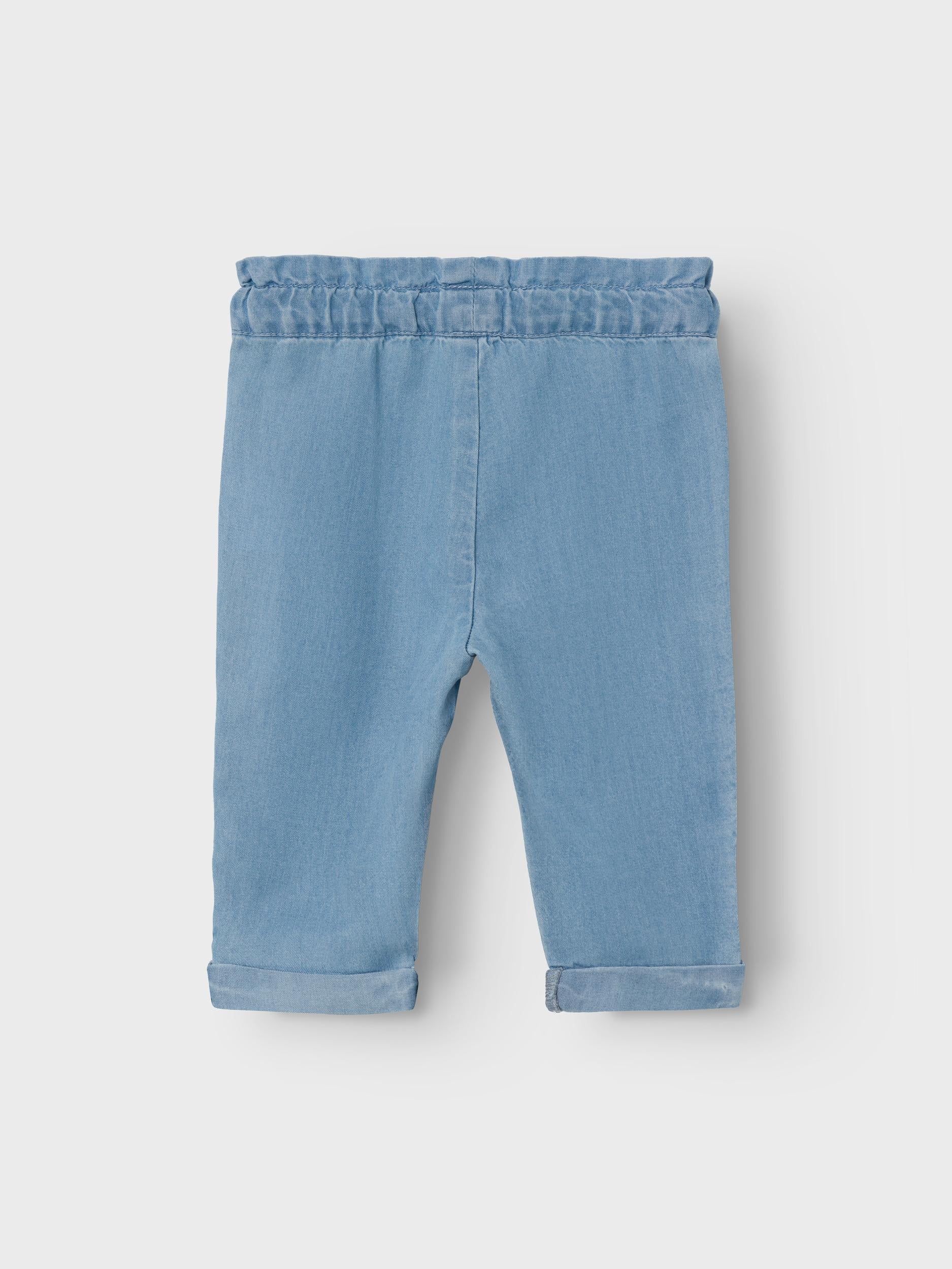 Bella Baggy 4556 Light Blue Newborn Jeans-Back view