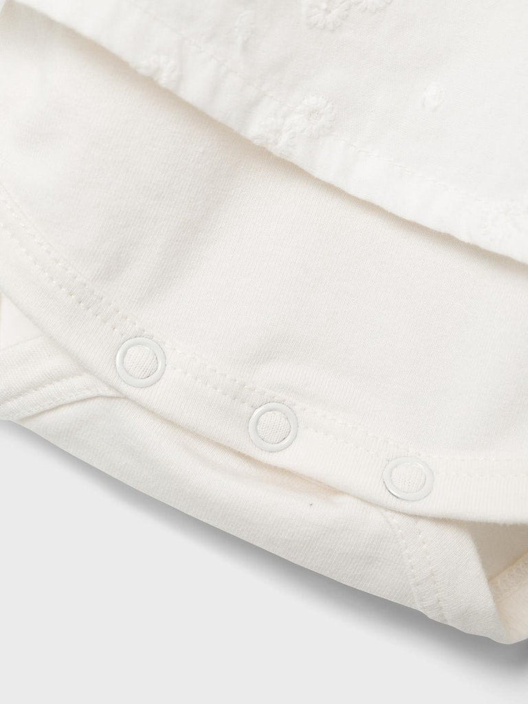 Girl's Delana Shirtbody-Jet Stream-Button View