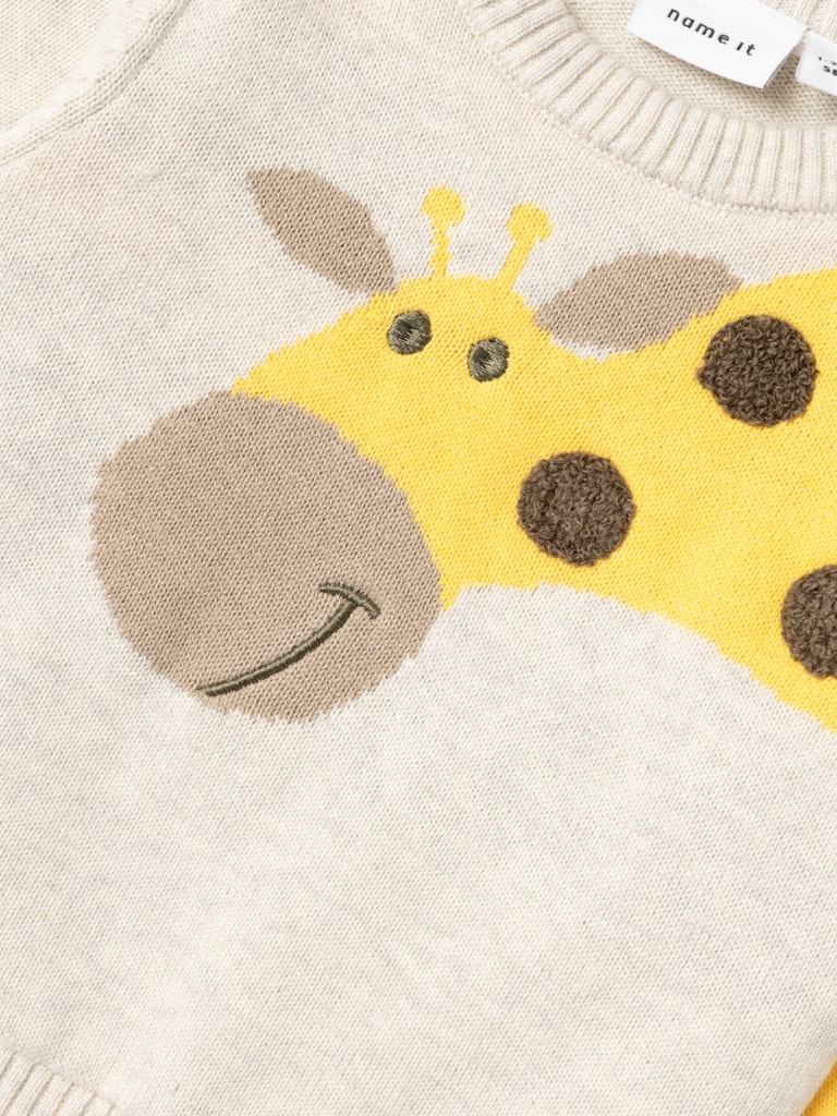 Higraf Knit-Peyote Melange-Giraffe view