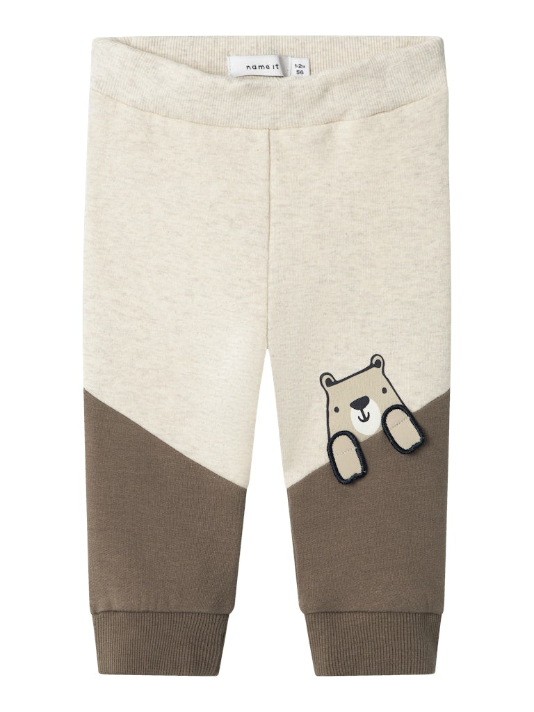 NAME IT Tonno Sweat Pant-Peyote Melange peyote melange front view