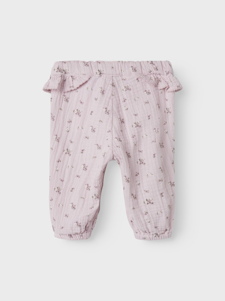 Newborn Detone Pant-Light Lilac-Back View
