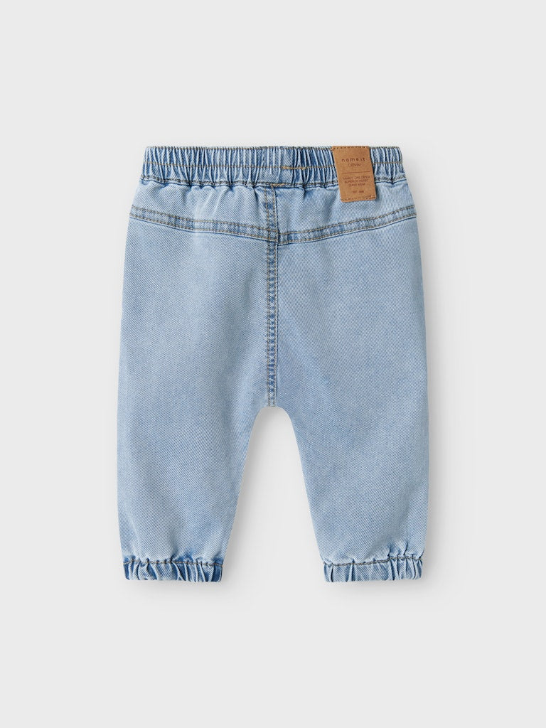 NAME IT Ben R Jeans 1495 Light Blue Denim back view